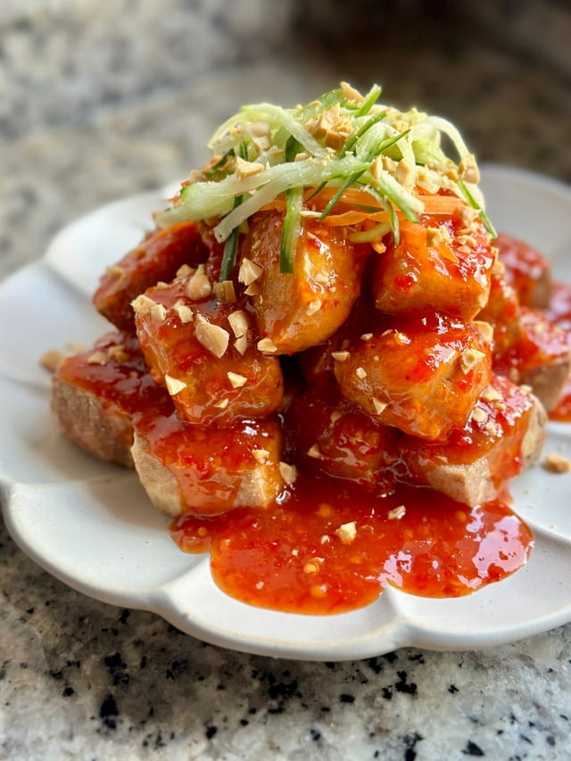 Crispy Tofu.