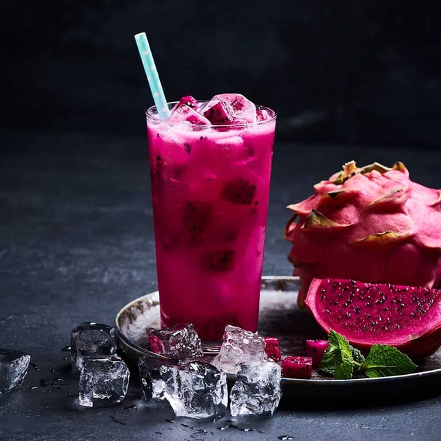 Mango Dragonfruit Tea.