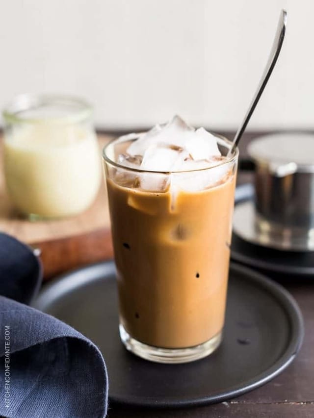 Thai Iced Coffee.
