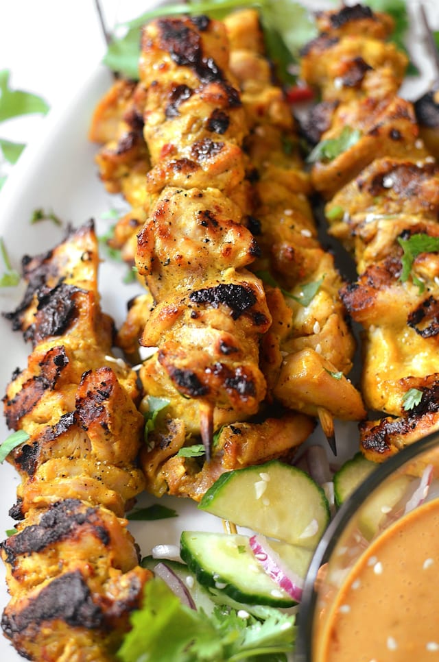 Chicken Skewers.